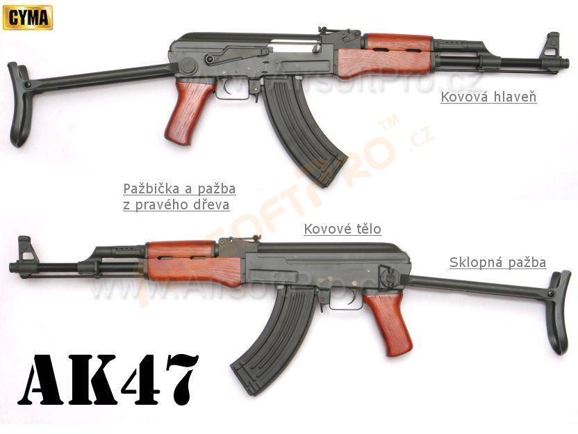 foto AK47S - celokov, dřevo (CM.042S)